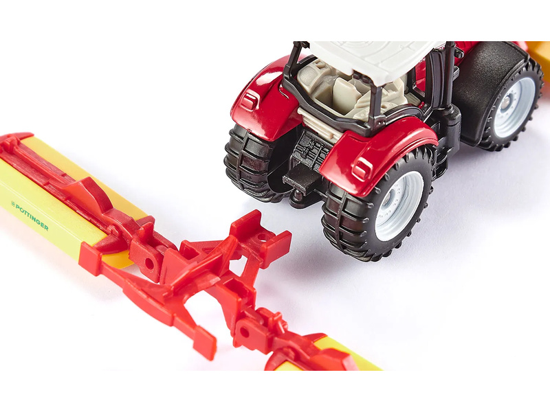 SIKU Blister - traktor Steyr se sekacími nástavci