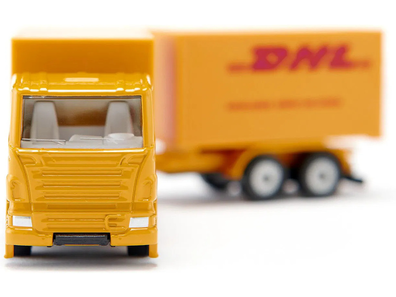 SIKU Blister - DHL kamion s přívěsem