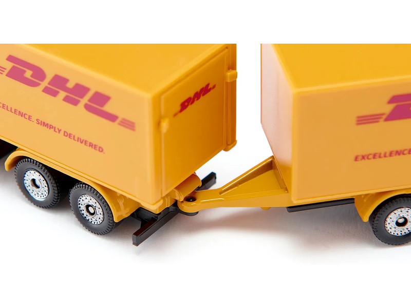 SIKU Blister - DHL kamion s přívěsem
