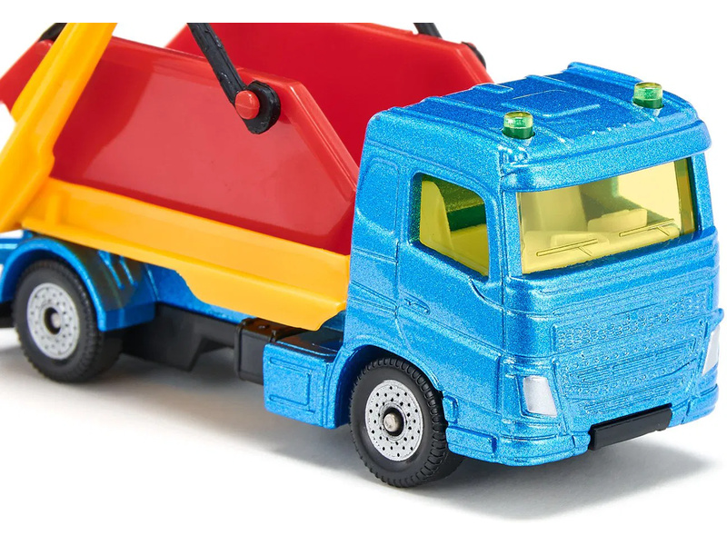SIKU Blister - nákladní auto s korbou a vlekem