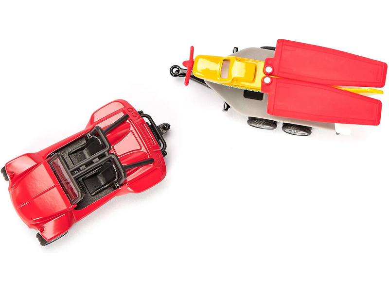 SIKU Blister - Buggy se sportovním letadlem