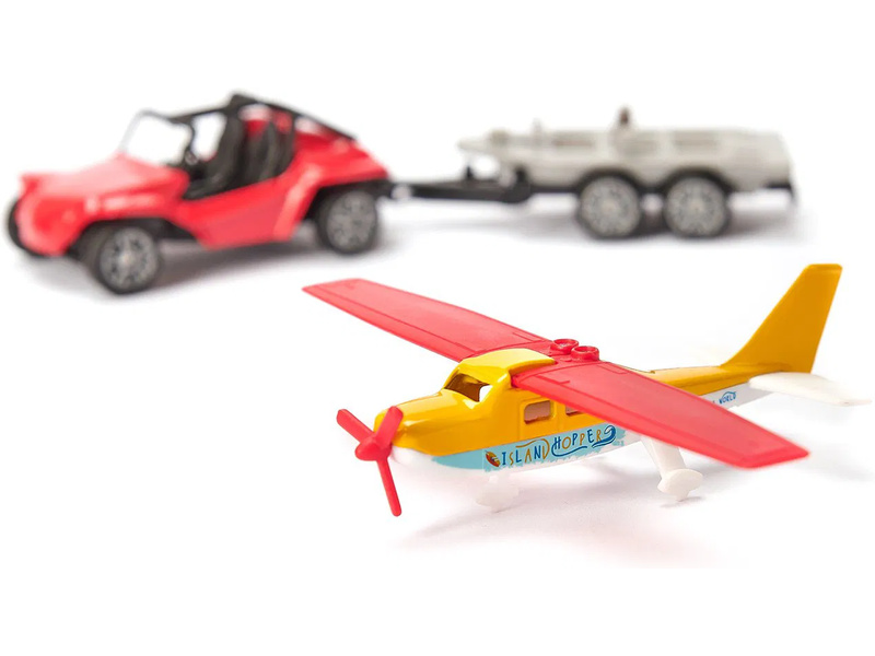 SIKU Blister - Buggy se sportovním letadlem