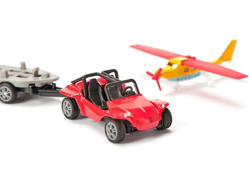SIKU Blister - Buggy se sportovním letadlem