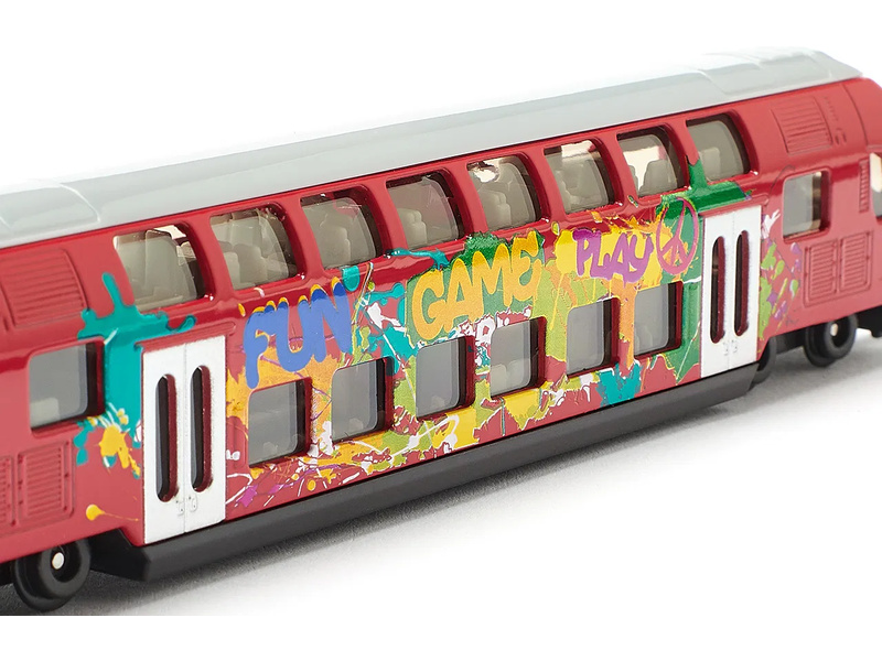 SIKU Super - dvoupatrový vlak 1:87