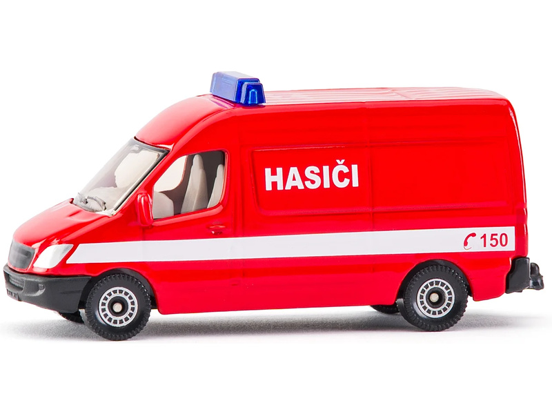 SIKU Blister - Hasičská sada 3 aut (česká verze) 1:50