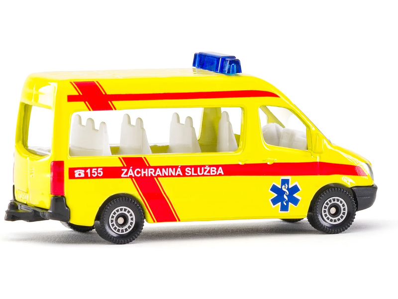 SIKU Blister - Ambulance sada 3 aut (česká verze) 1:50