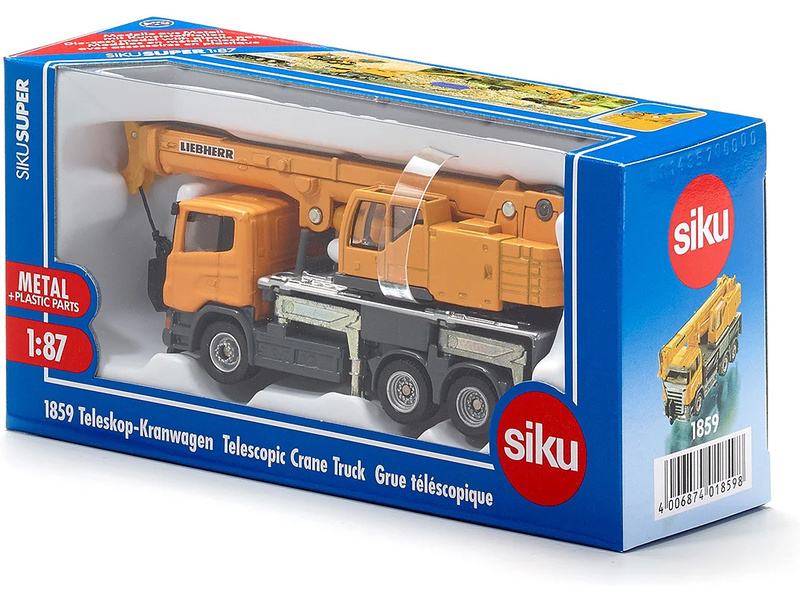 SIKU Super - teleskopický jeřáb 1:87