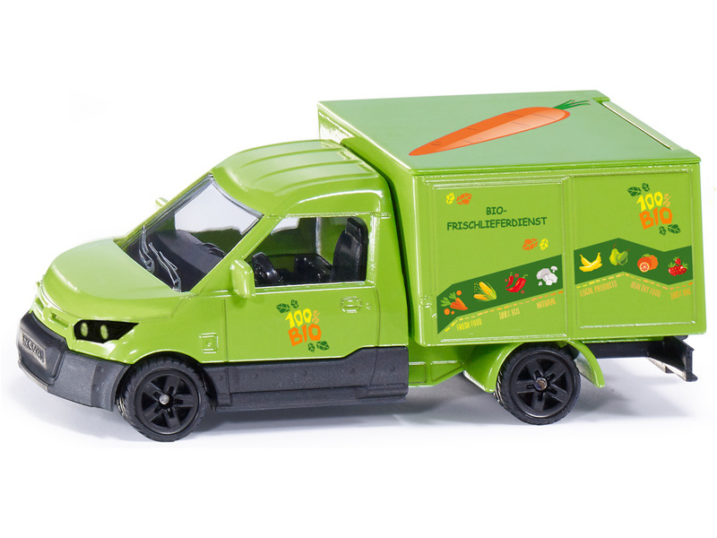 SIKU Super - auto pro přepravu BIO produktů s nálepkami, 1:50