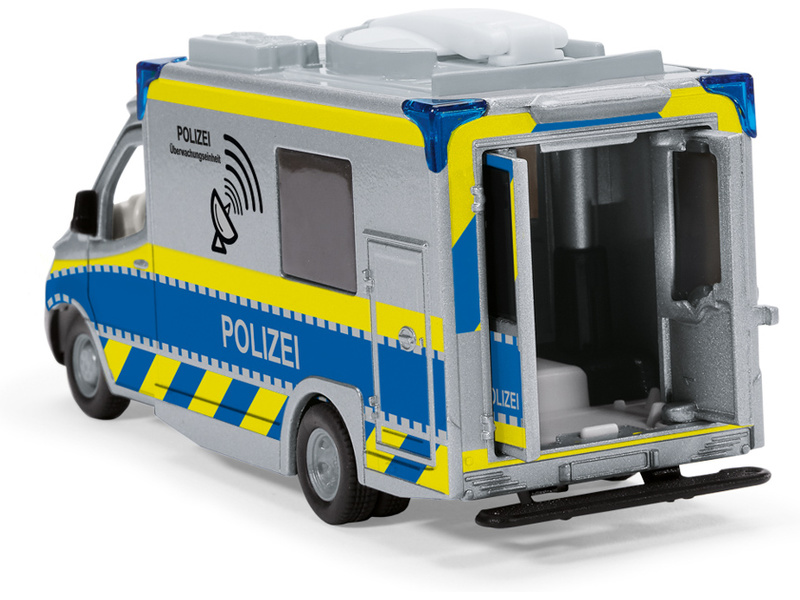 SIKU Super - policejní Mercedes Benz Sprinter, 1:50