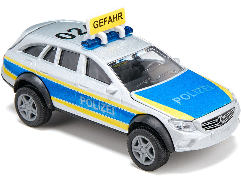 SIKU Super - policejní Mercedes Benz E-Class All Terrain 4x4, 1:50
