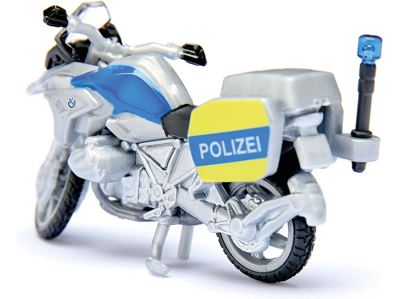SIKU Super - Volkswagen T6 policejní dodávka s motorkou 1:50