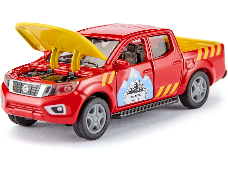 SIKU Super - Nissan Navara s vrtulníkem 1:50