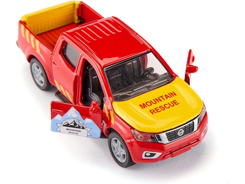 SIKU Super - Nissan Navara s vrtulníkem 1:50