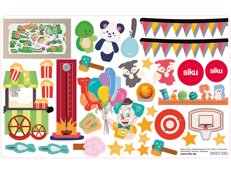 SIKU Super - nákladní auto převážející montovaný dům 1:50