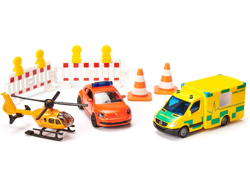 SIKU Super - záchranná vozidla (sada 3ks)