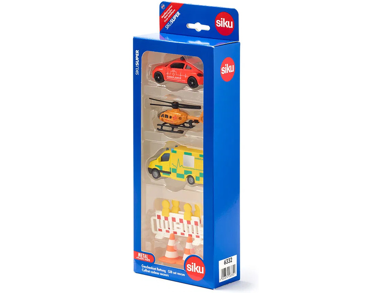 SIKU Super - záchranná vozidla (sada 3ks)