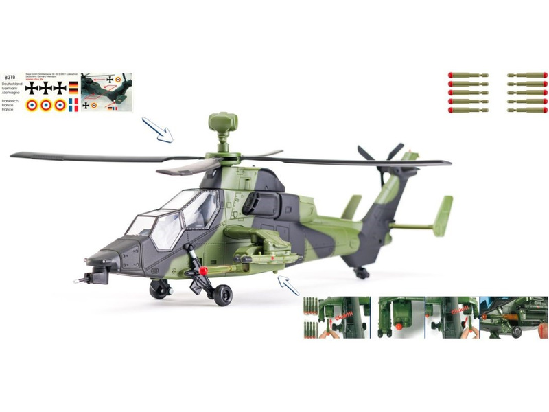 SIKU Super Military - Bojový vrtulník 1:50