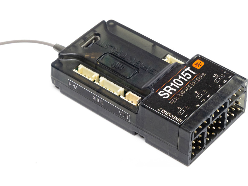 Spektrum přijímač SR1015T 10CH DSMR+ s telemetrií
