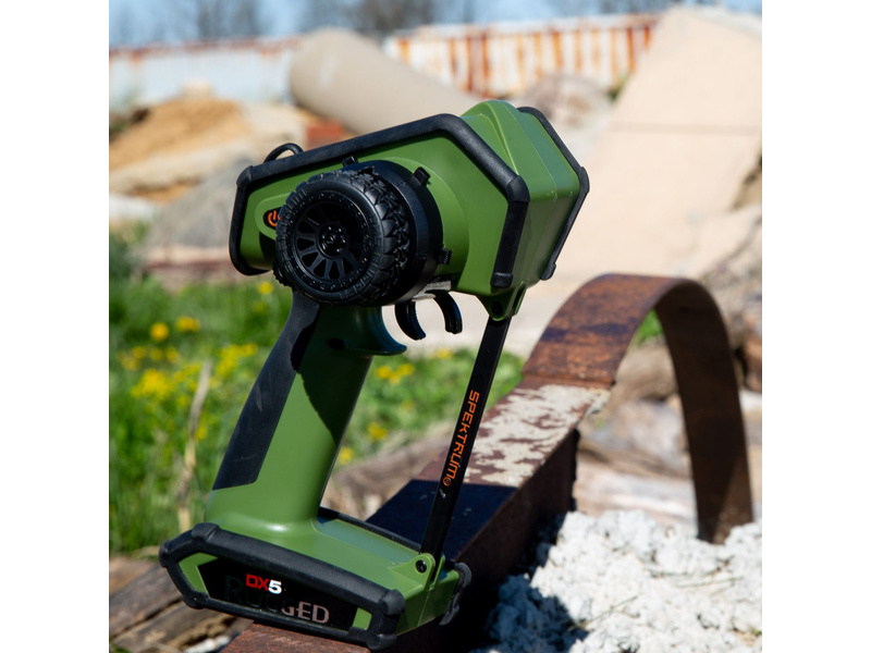 Spektrum DX5 Rugged DSMR zelený