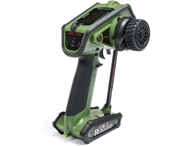 Spektrum DX6 Rugged DSMR zelený