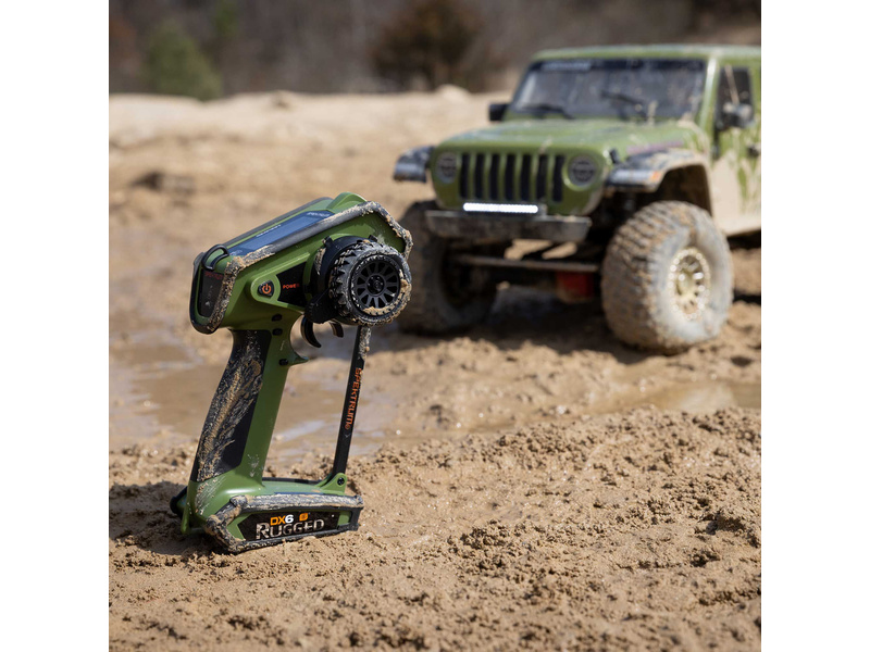 Spektrum DX6 Rugged DSMR zelený