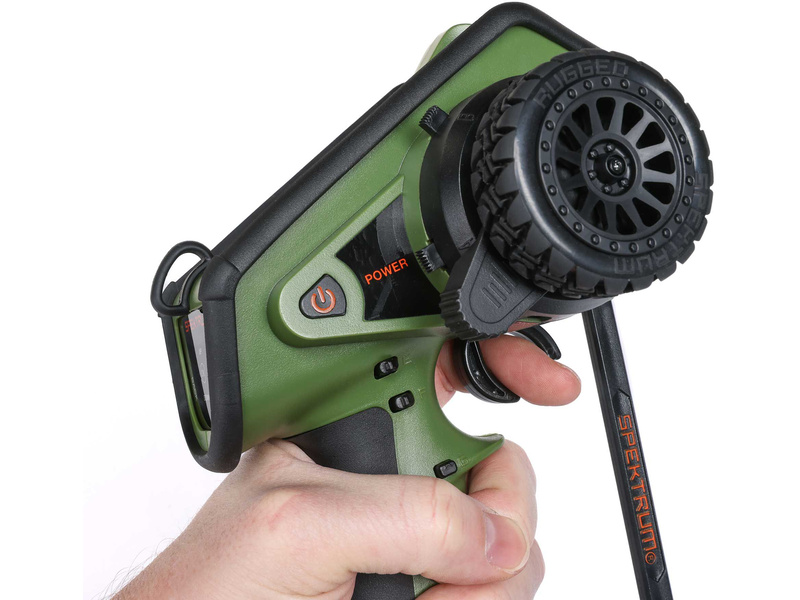 Spektrum DX6 Rugged DSMR zelený