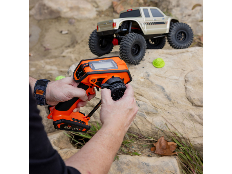 Spektrum DX Rugged+ 12CH DSMR+ oranžový