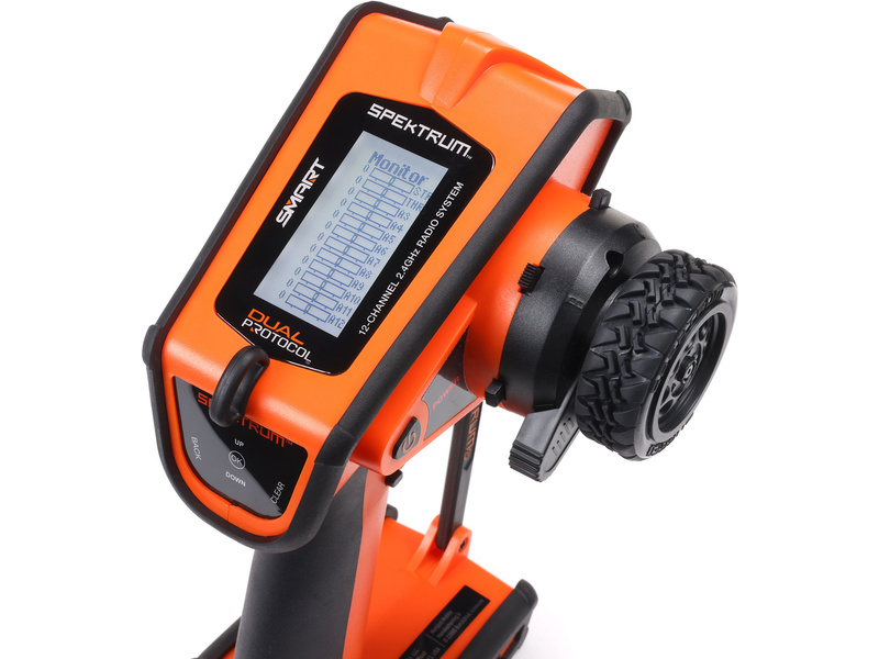 Spektrum DX Rugged+ 12CH DSMR+ oranžový