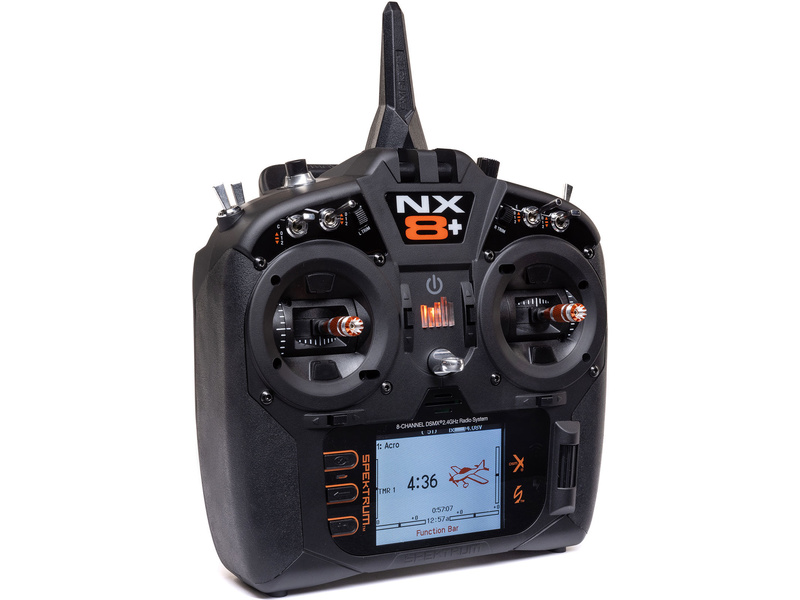 Spektrum NX8+ DSMX 20 kanálů,
