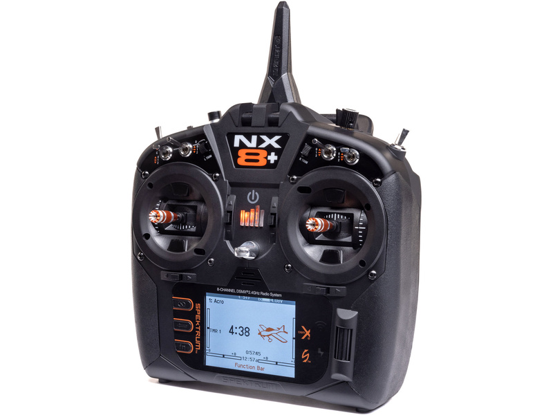 Spektrum NX8+ DSMX 20 kanálů,