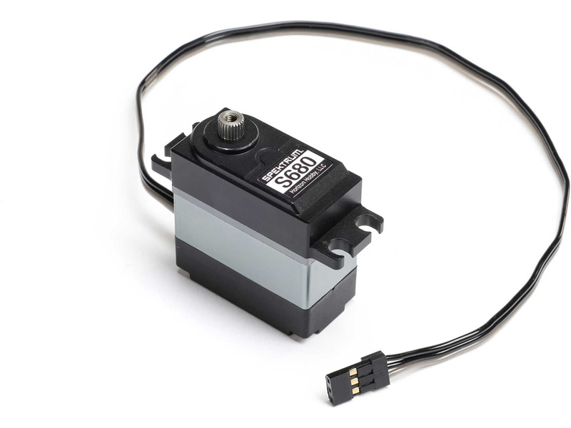 Spektrum servo S680 High Torque, ocelové převody, 25T