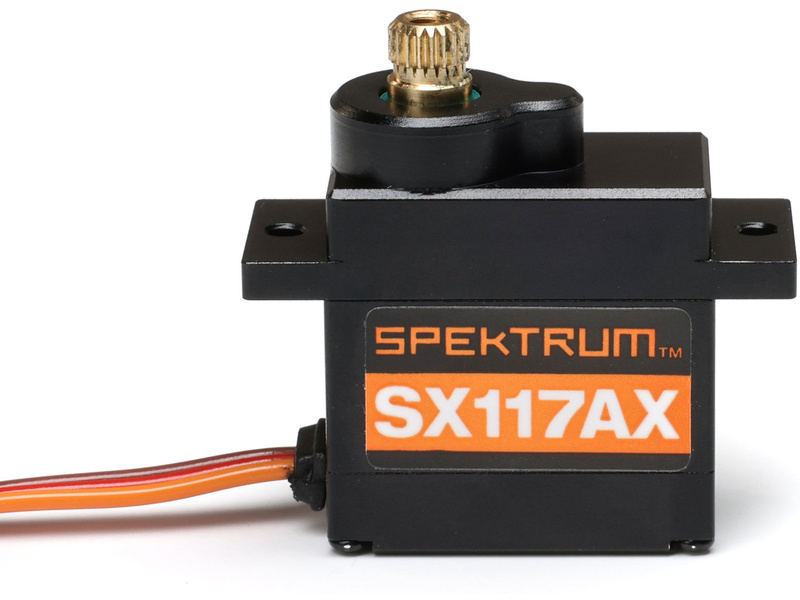 Spektrum servo SX117 Micro MG, kabel 250mm