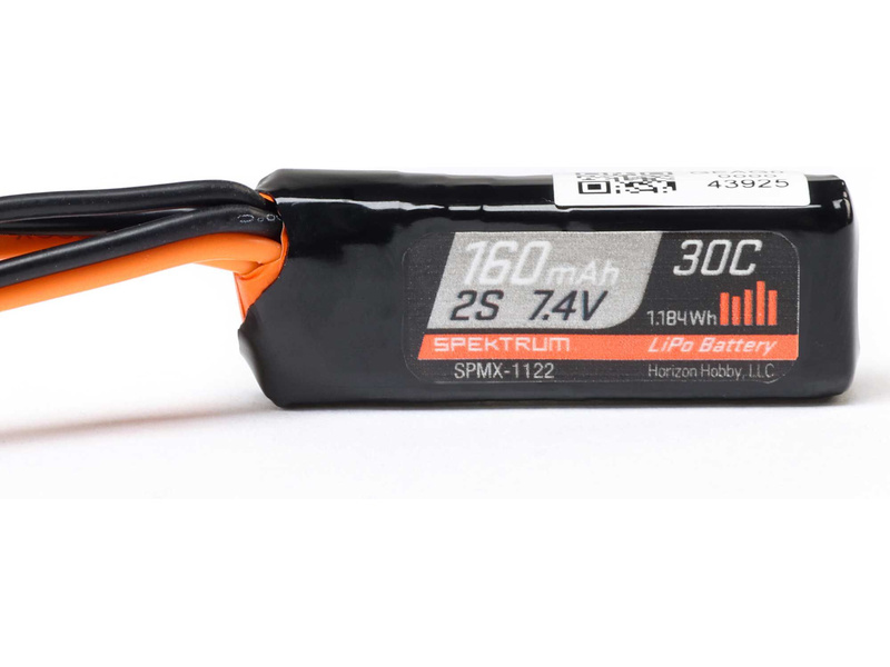 Spektrum LiPo 7.4V 160mAh 30C JST-PH2.0