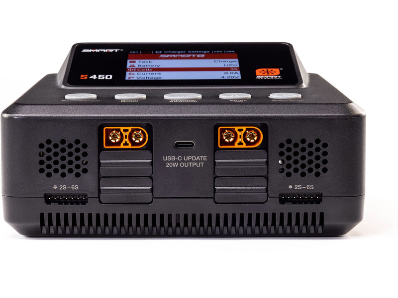 Spektrum nabíječ Smart S450 G2 4x50W AC/DC