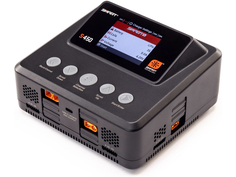 Spektrum nabíječ Smart S450 G2 4x50W AC/DC