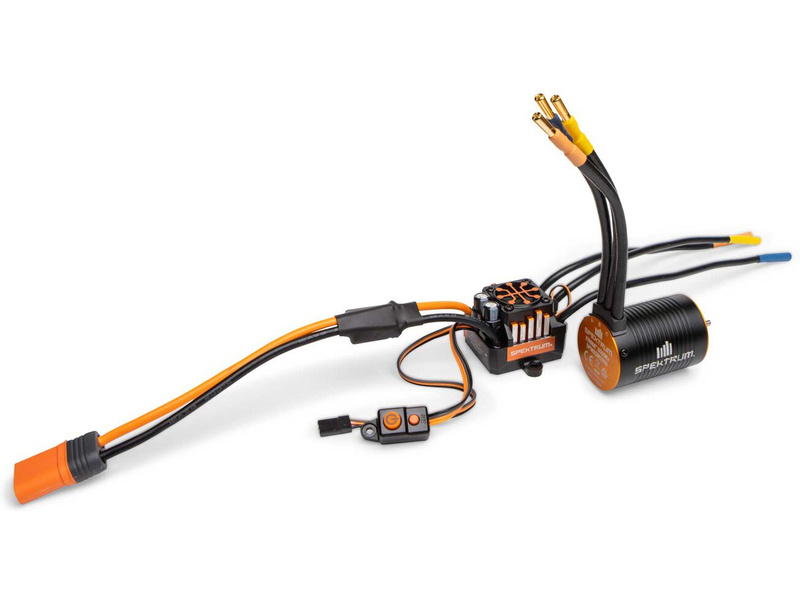 Spektrum motor střídavý Firma 6500ot/V, regulátor 100A Smart