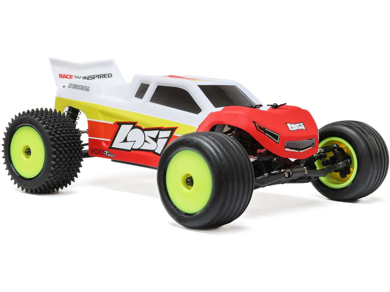 Losi Mini-T 2.0 V2 Brushless 1:18 RTR červená