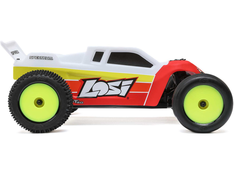 Losi Mini-T 2.0 V2 Brushless 1:18 RTR červená
