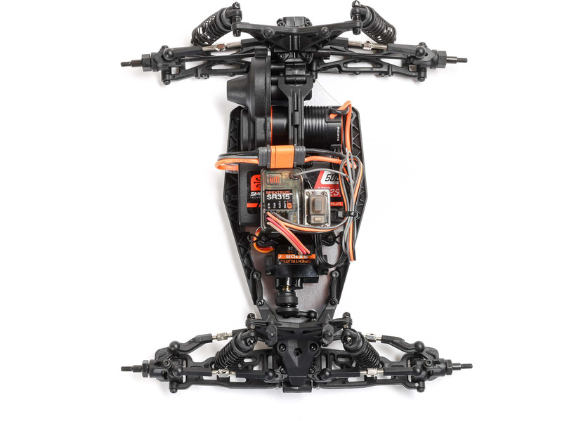 Losi Mini-T 2.0 V2 Brushless 1:18 RTR červená