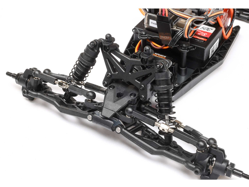 Losi Mini-T 2.0 V2 Brushless 1:18 RTR červená