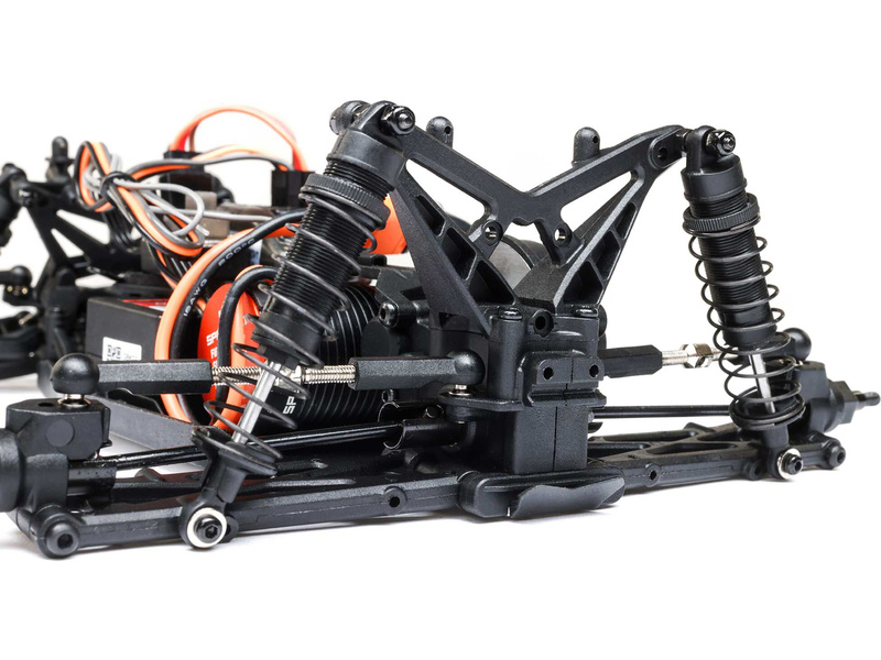 Losi Mini-T 2.0 V2 Brushless 1:18 RTR červená