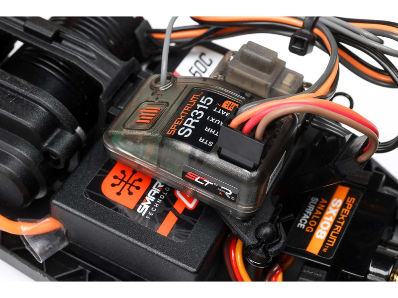Losi Mini-T 2.0 V2 Brushless 1:18 RTR červená