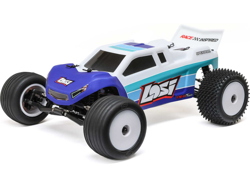 Losi Mini-T 2.0 V2 Brushless 1:18 RTR červená