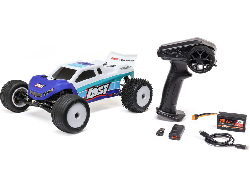 Losi Mini-T 2.0 V2 Brushless 1:18 RTR červená