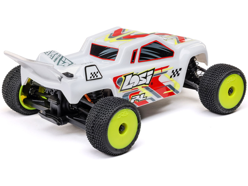 Losi Micro-T 1:28 RTR stříbrná
