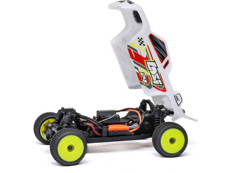 Losi Micro-T 1:28 RTR stříbrná