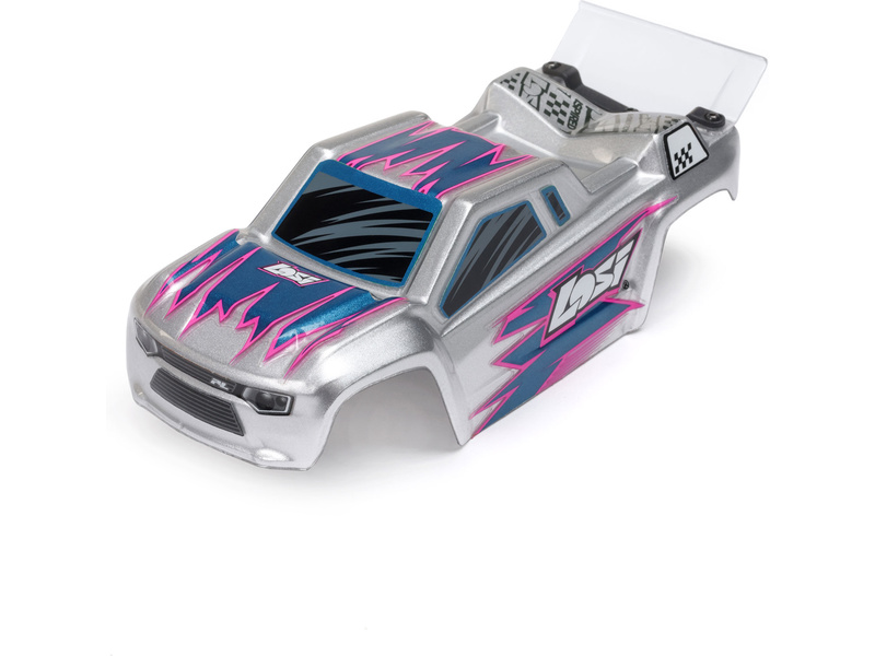 Losi Micro-T 1:28 RTR stříbrná