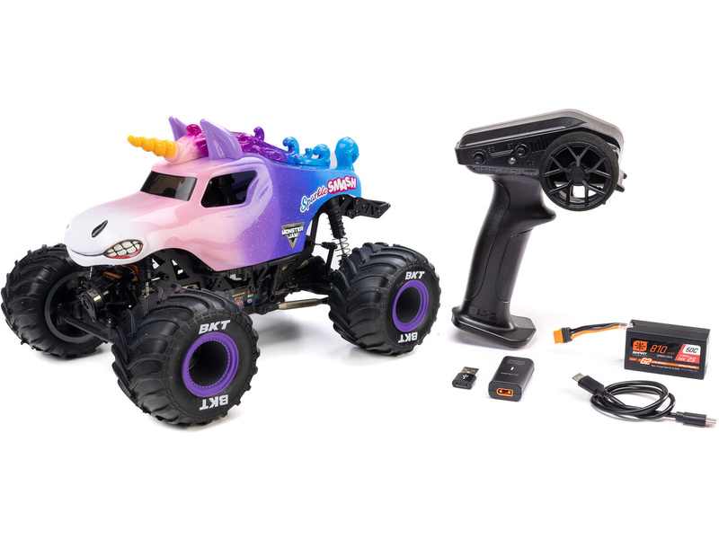 Losi Mini LMT 1:18 4WD RTR Sparkle Smash