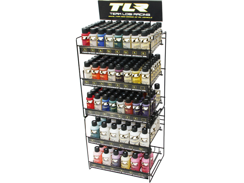 TLR MAXI sada silikonových olejů, duální stojan