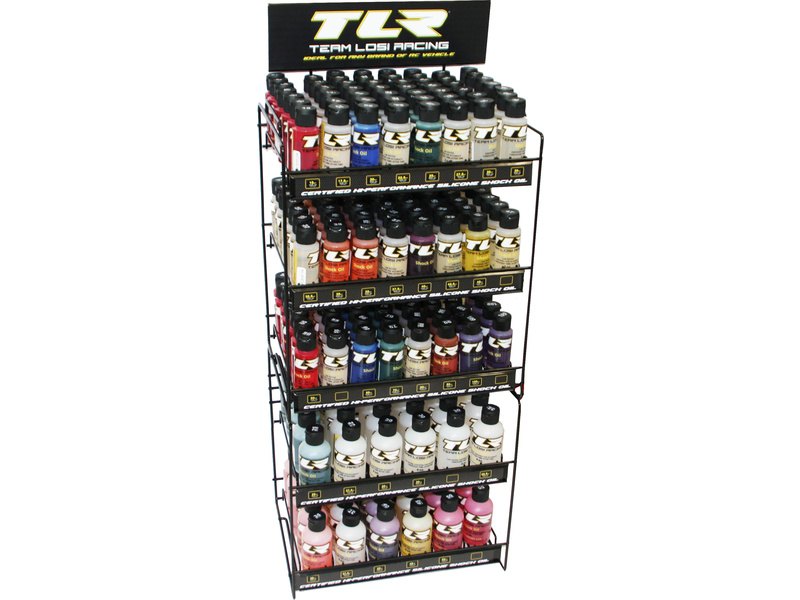 TLR MAXI sada silikonových olejů, duální stojan